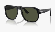 SUNGLASSES PERSOL JEAN PO3310S 95/31 Black - Green Men & Women