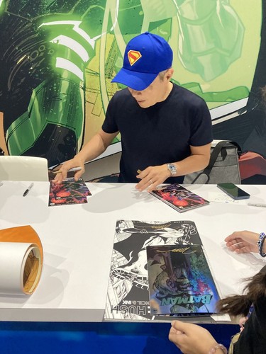 **SIGNIERT** x3 Jim Lee Williams Sinclair Batman #609 SDCC 2024 FOIL Variant LE500 - Bild 8 von 10