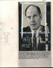 1968 Press Photo Secretary Alan Boyd during Senate road safety hearing in DC 1968 Press Photo Secretary Alan Boyd during Senate road safety hearing in DC