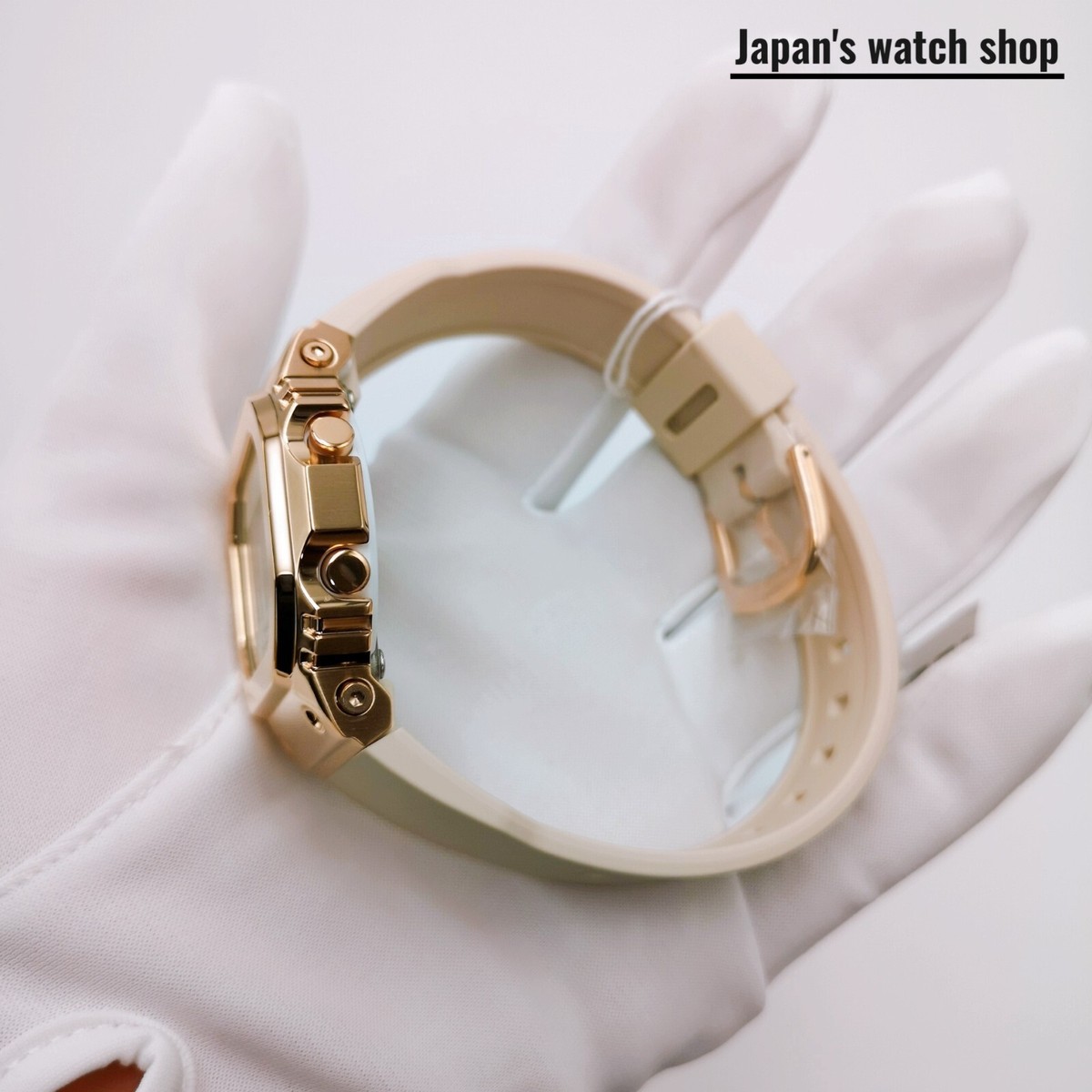 CASIO G-SHOCK GM-S5600UPG-4JF Pink Gold Beige Women's Watch New in