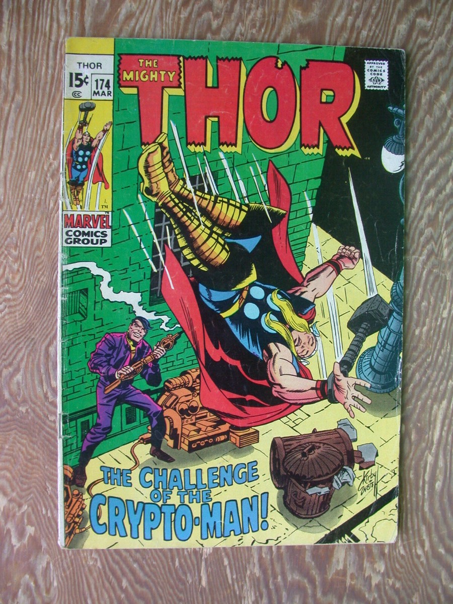 The Mighty Thor #174 VG Crypto-Man | eBay