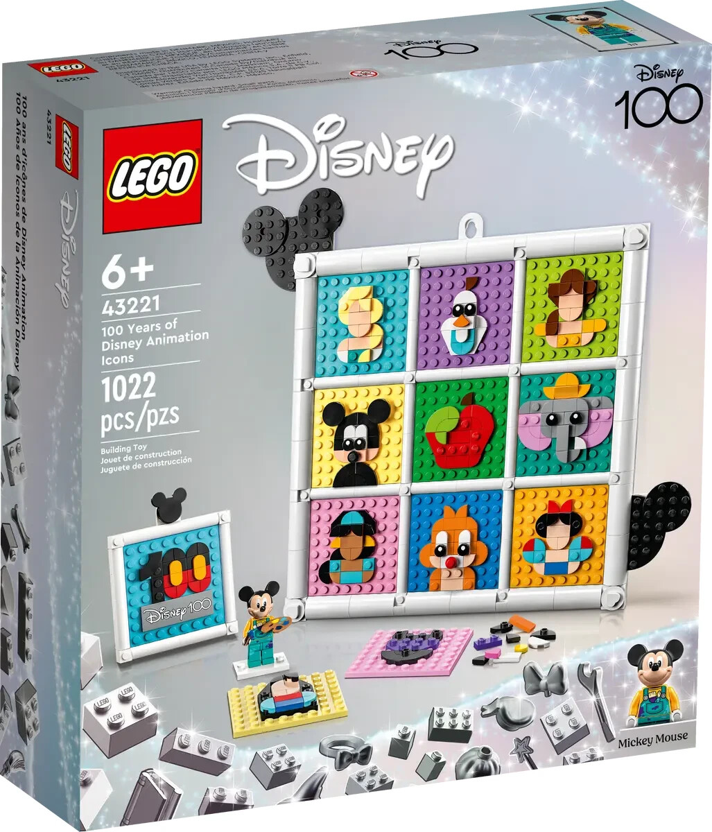LEGO 43221 Disney 100 Years Icons - Investimento MISB Fuori Produzione