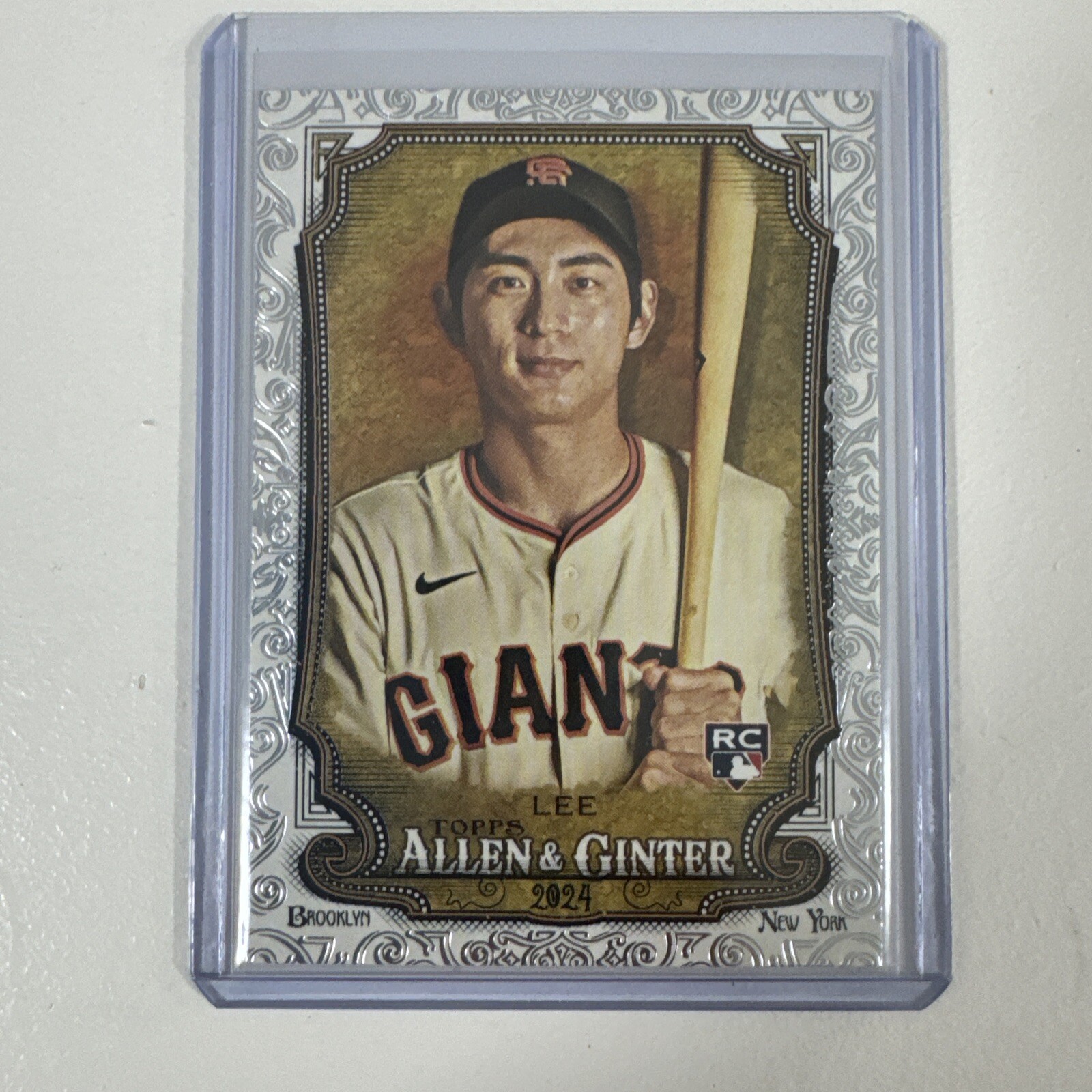 JUNG HOO LEE 2024 Topps Allen & Ginter Silver Foil Filagree #269 San Francisco