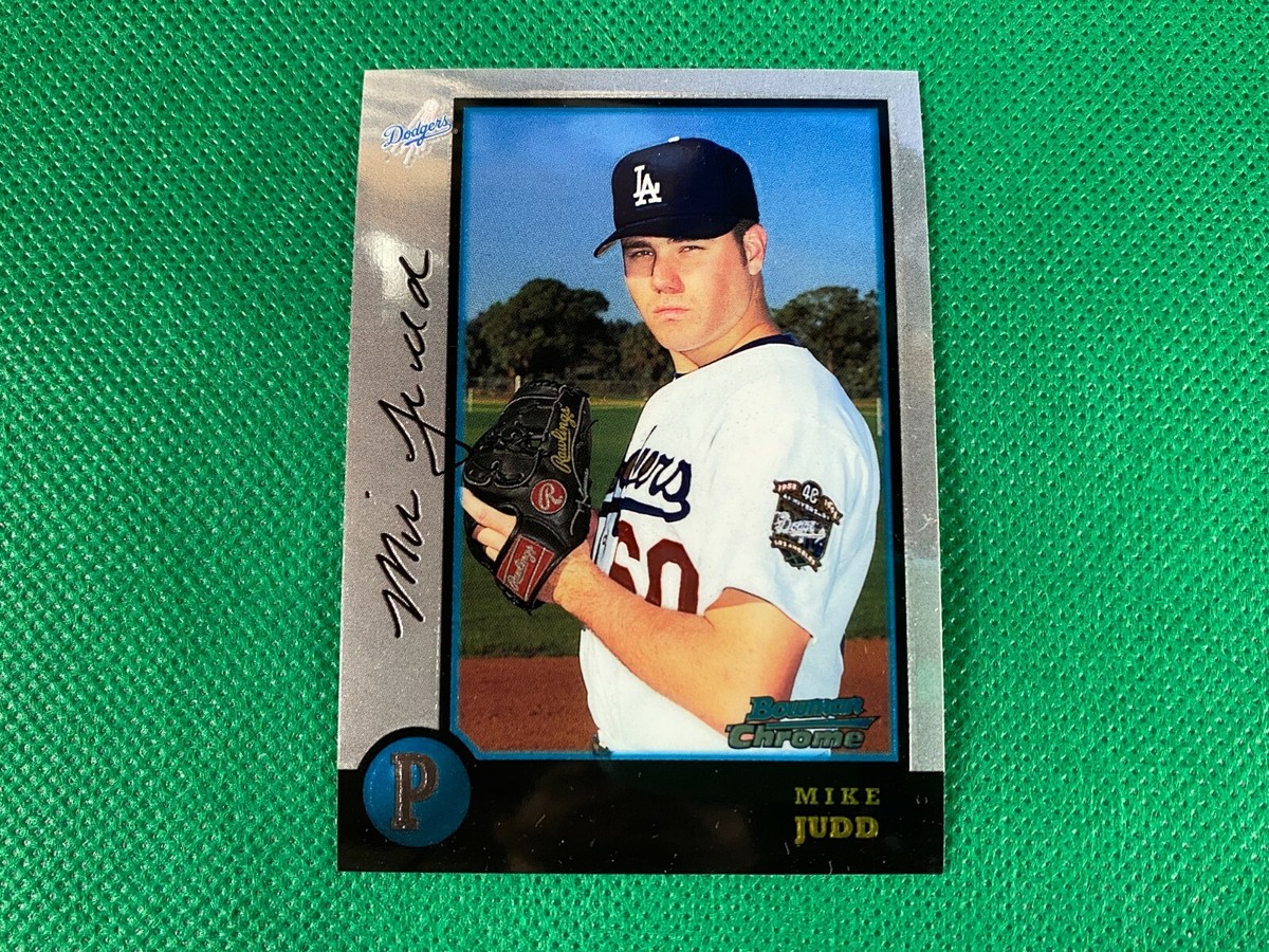 1998 Bowman Chrome #381 Mike Judd RC Rookie Los Angeles Dodgers | eBay