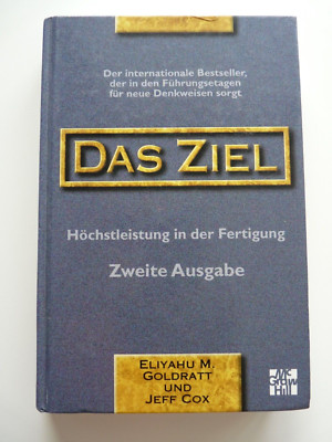 Das Ziel v. Eliyahu Goldratt und Jeff Cox | Buch | 2. Auflage | Zustand sehr gut