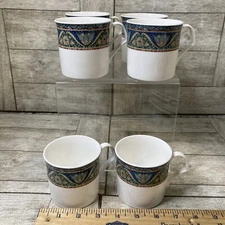 MIKASA Tea Coffee Cup (6) Ultra CERAM Bone China Mayaysia EDX 006 SAN MARCO Lot