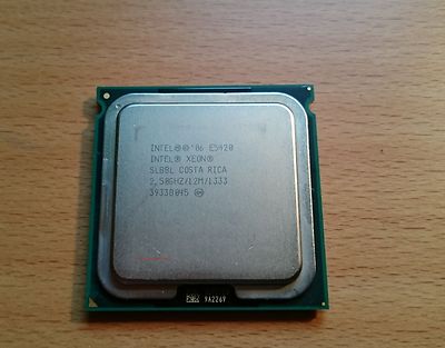 Intel Xeon  Prozessor E5420 (12M Cache; 2,50 GHz; 1333 MHz FSB) LGA771, 80Watt