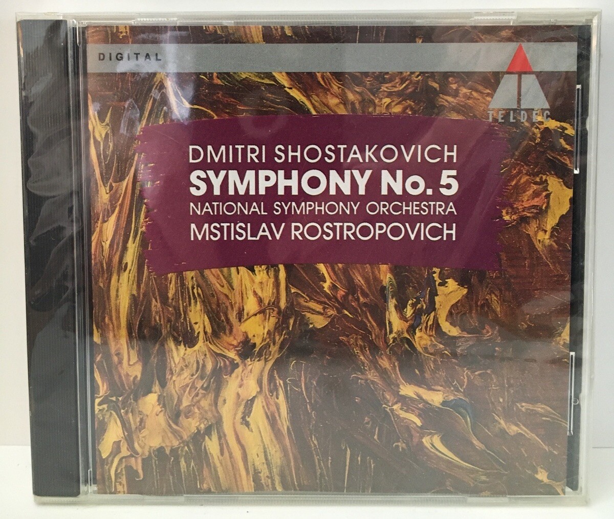 Shostakovich: Symphony No. 5 - Rostropovich (CD 1995, Teldec
