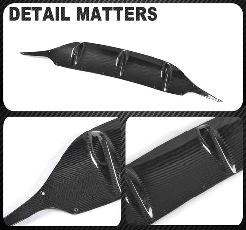 Heckdiffusor Carbon Heckstoßstange Diffusor Für Mercedes Coupé C238 Cabrio A238 - Bild 11 von 11