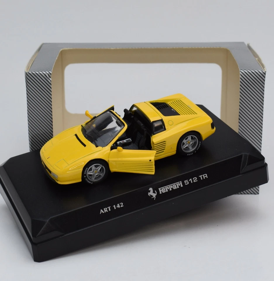 Detail Cars ART.142 Ferrari 512 TR Sportwagen in gelb, OVP, 1:43 , D007 - Bild 1 von 1