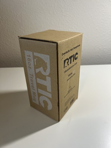 16oz Coffee Travel Mug with Lid and Handle, Stainless Steel Vacuum Open Box