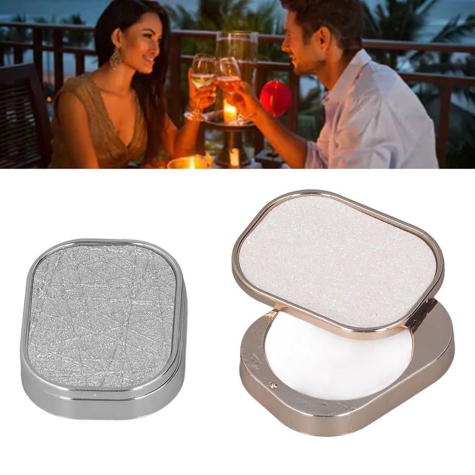 2pcs 0.1oz Light Fragrance Solid Perfume Set Portable Long Lasting