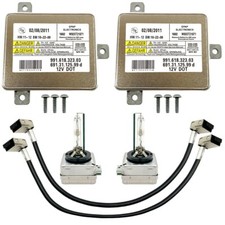 2x New For 15-18 Porsche Macan Xenon Ballast & D3S Bulb Control Module Computer