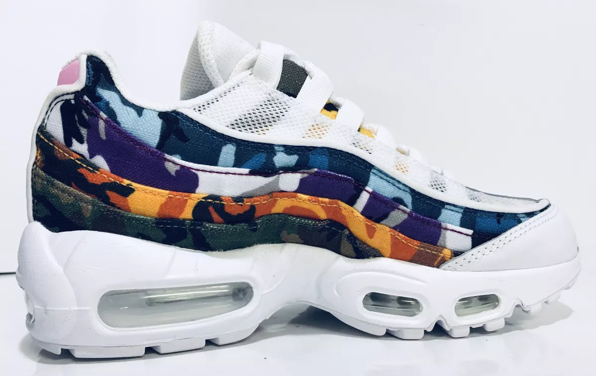 Nike Air Max 95 Multi Color-Men's Size 4 US(23cm) Women's Size 6 US  (AR4473-100)