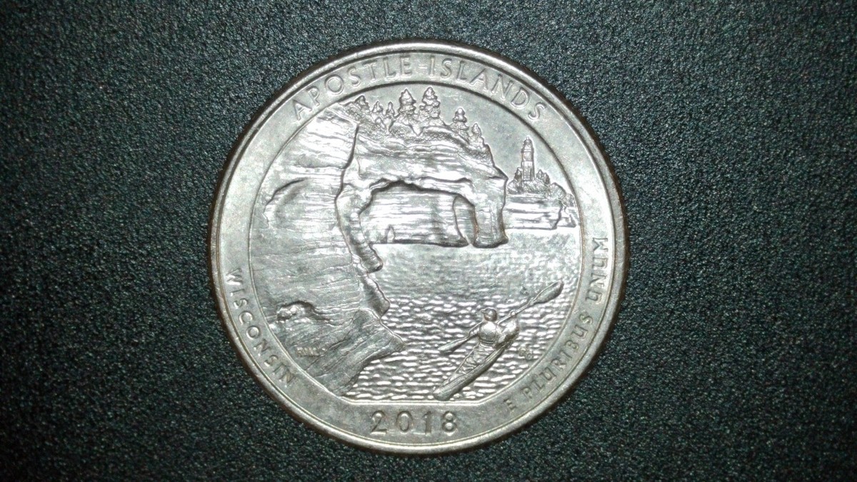 2018 D Washigton Quarter (ERROR) Wisconsin KAYAK *Die Chips* | eBay