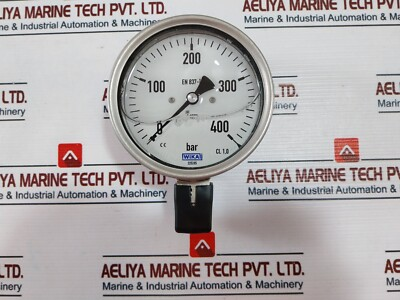 #ad WIKA EN 837 1 Pressure Gauge 0 400Bar $149.47