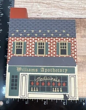 Cat's meow Wooden Decorative Building - 5.5" Tall Collectible