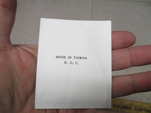 Jimmy Snuka 1985 Titan Sports VTG NOS Vending Puffy Sticker WWE WWF Wrestling 2 - Picture 3 of 3