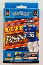 2021 Panini Prestige Football Factory Sealed Hanger Box