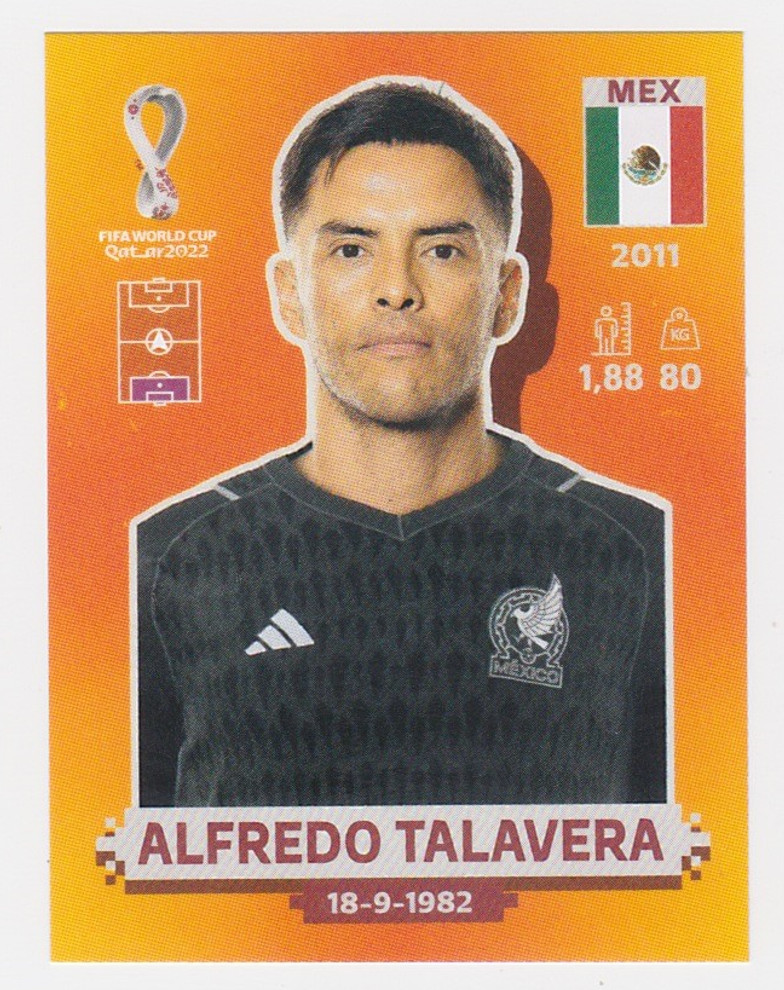 Mexico  Panini World Cup QATAR 2022 - Latin America - Stickers 1-19 pick any