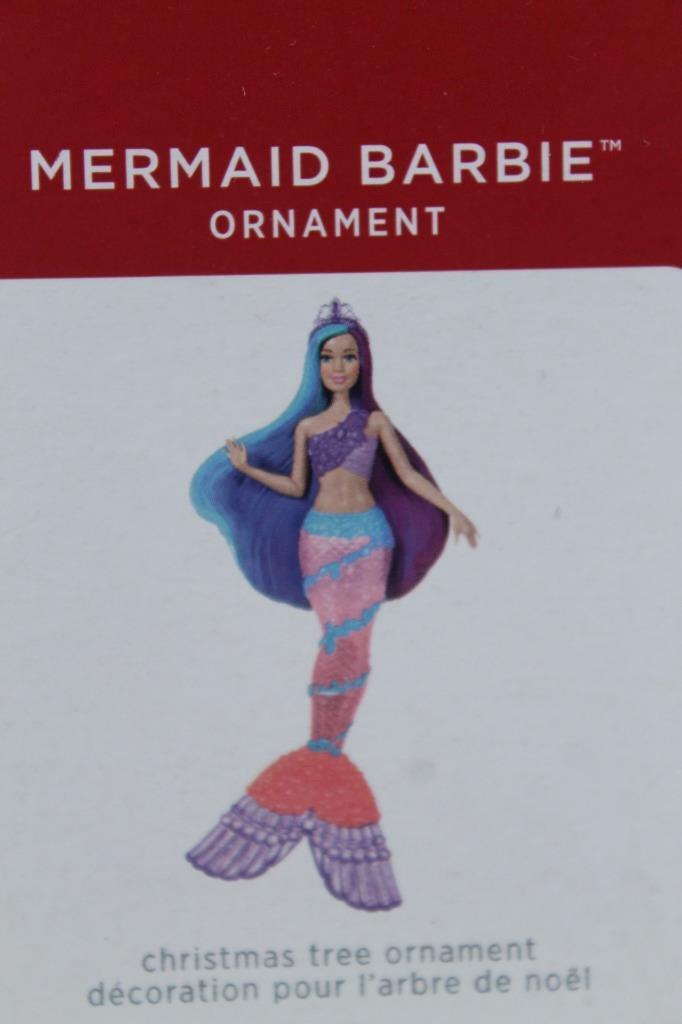 Hallmark 'Mermaid Barbie' Magic Light 2021 Ornament New In Box