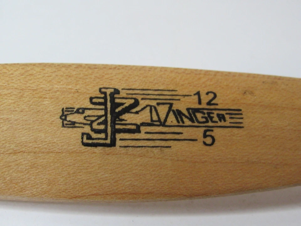Hélice de madera R/C vintage de 12" JZ Zinger 12x5 Top Flite Power Point 12x6 NOS #CH Foto 2 de 4