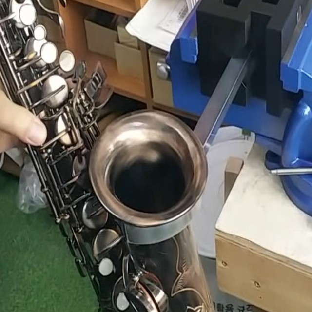 saxophone woodwind instrument repair tools for sax bell bell iron for