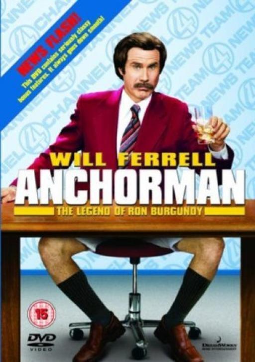 Anchorman - The Legend Of Ron Burgundy DVD - Good - DVD