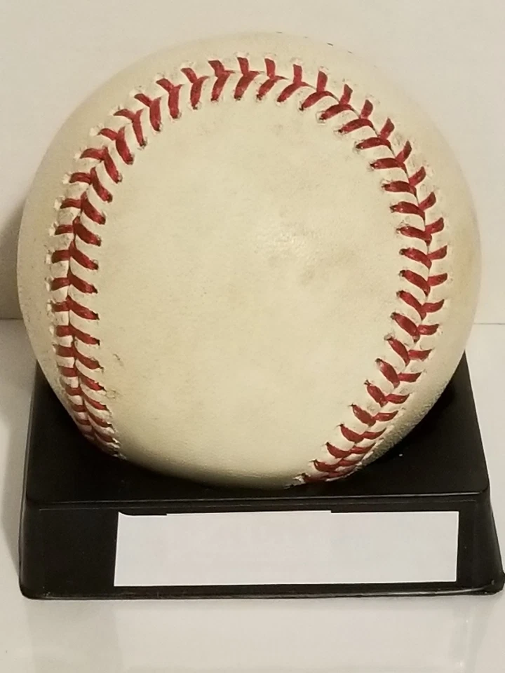 Aaron Judge & Giancarlo Stanton Game Used Rawlings Official MLB Baseball MLB... - Image 4 of 4