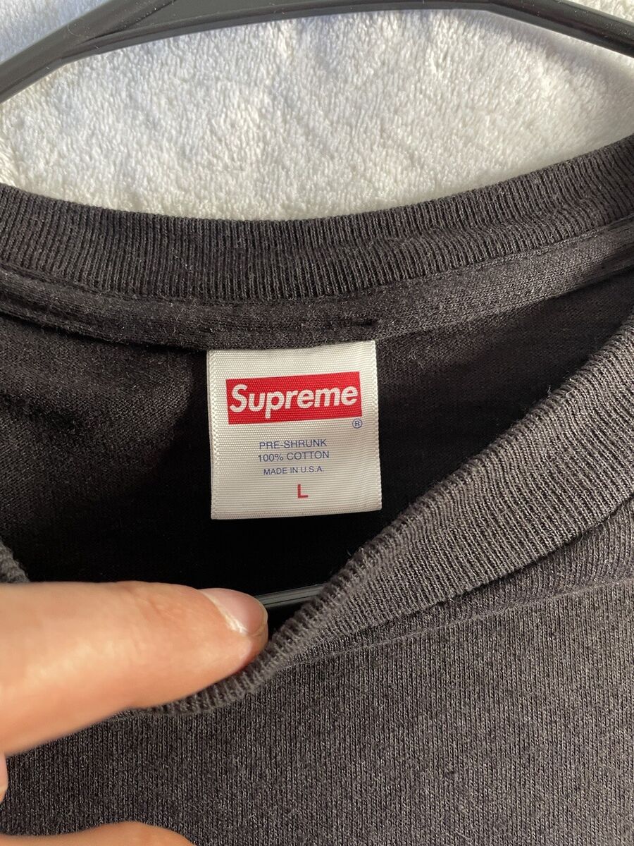 Size LARGE Supreme Asspizza Triple Box Logo Tee Black | eBay Size LARGE Supreme Asspizza Triple Box Logo Tee Black | eBay