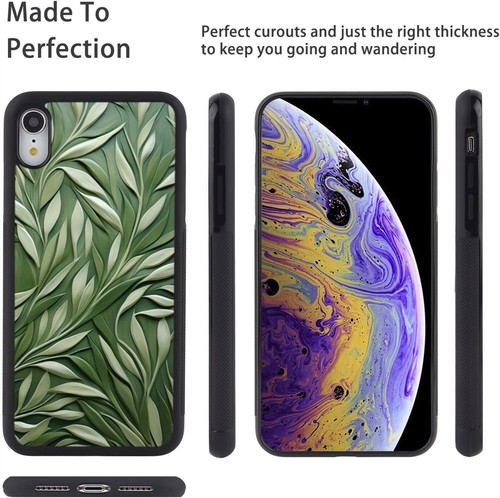 Hard TPU Case green tropical olive leaf For Samsung A15 A16 S23 S24 S25 Ultra FE - 第 18/25 張圖片