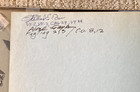 WW2 cruise book of the carrier U.S.S. Saratoga, CV-3, signed by 2 early WW2 aces — photo 2