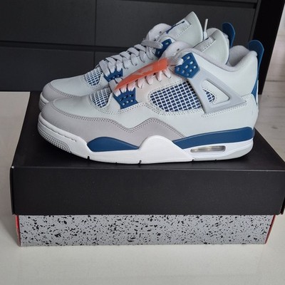 Jordan Air Jordan 4 Retro Herren Sneaker Weiß/Blau EU 44 US 10 UK 9 FV5029-141