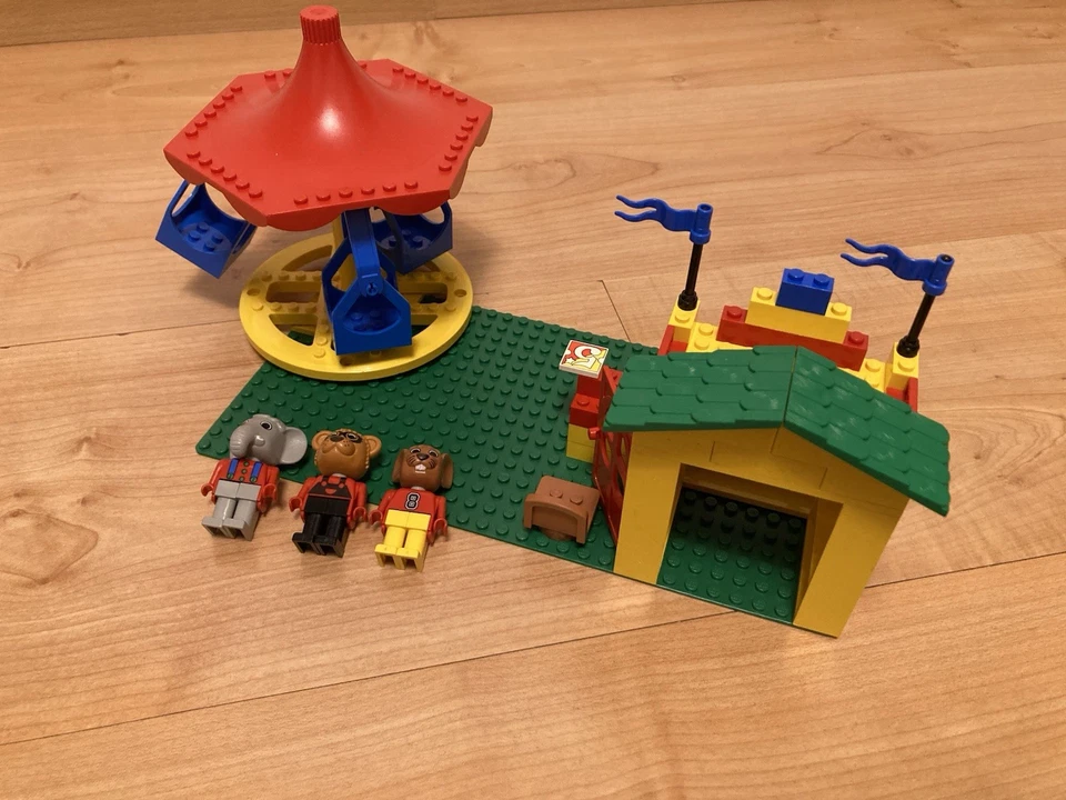 Lego vintage fabuland 3668 Merry-Go-Round with Ticket complet /NO instructions - Photo 2/4