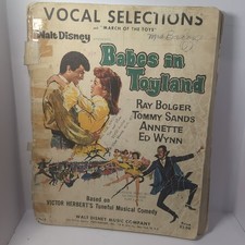 Vocal Selections And March Of The Toys - Babes In Toyland - Walt Disney Music Co