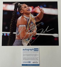 BIANCA BELAIR SIGNED AUTOGRAPH WWE RAW EST 8x10 PHOTO F w/EXACT PROOF & ACOA COA