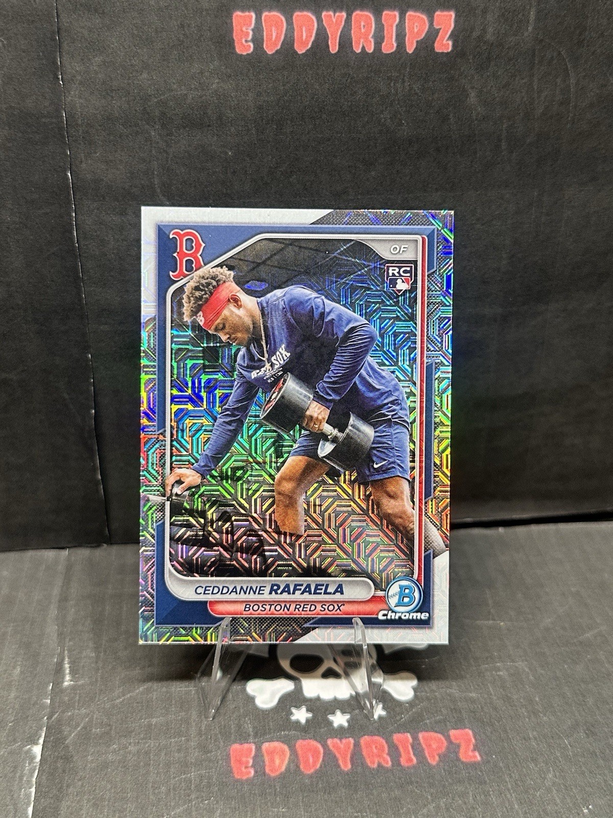 2024 Bowman Chrome - Image Variation Ceddanne Rafaela #5 Mojo Refractor (RC)