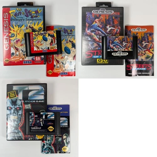Custom Lot Sega Genesis Complete SEE DESCRIPTION