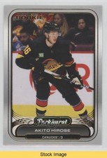 2023-24 Upper Deck Parkhurst Gold Foil Akito Hirose #290 READ 12gf
