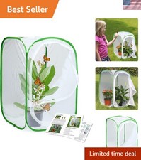 Insect and Butterfly Habitat Cage Terrarium Pop-up 23.6 Inches Tall