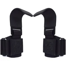 Weight Lifting Wrist Support Hook Gym Straps Hook bar Power Gym Training Gloves