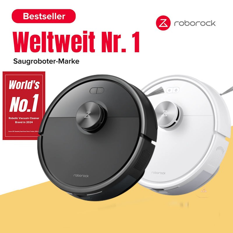 Roborock Q7 M5 Saugroboter mit Wischfunktion, 10.000Pa Saugkraft, Dual,APP 2