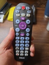 RCA RCR414BHZ 4-Device Universal Remote Control TESTED AND WORKING