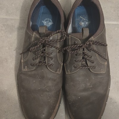 Dockers Men's Brown Synthetic Oxford Comfort Shoes Size 12 90-43707 79-223477