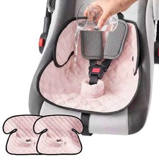 2 Pack Waterproof Piddle Pads Carseat Potty Training Car Seat Protector Water...