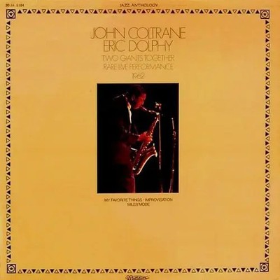 LP John Coltrane / Eric Dolphy Two Giants Together 1962 Rare Live Jazz
