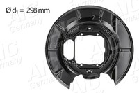 Spritzblech Bremsscheibe AIC 71363 Stahlblech FüR BMW 5Er E39 520 523 525 Tds