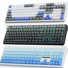 AULA F108 Wireless Gaming Keyboard Mechanical RGB Pre-lubed Switch Hot Swappable