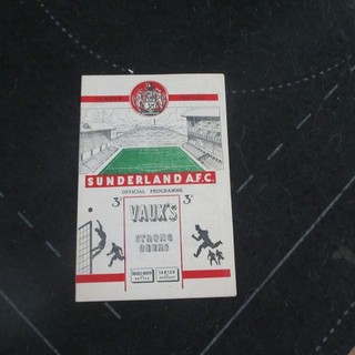 Sunderland v Arsenal Div 1 1951/2