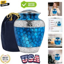 Cremation Urns for Human Ashes, Decorative Burial Urn for Adult Men and Women...